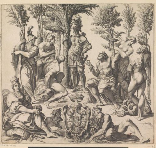 Duke of Mantua with the Six Principal Roman Gods