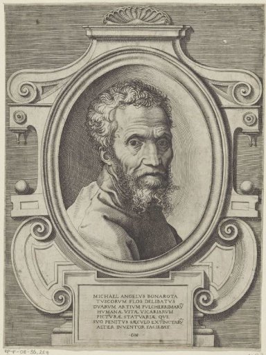 Portrait of the artist Michelangelo