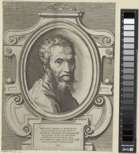 Portrait of the artist Michelangelo