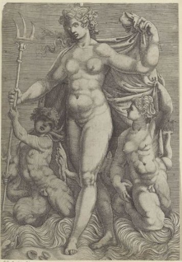 Thetis with two tritons