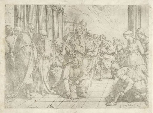 Christ and the woman taken in adultery