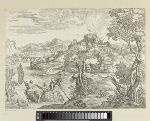 Landscape with a Lute Player