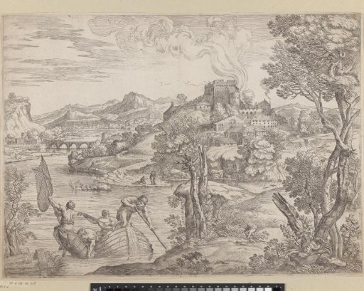 Landscape with a Lute Player