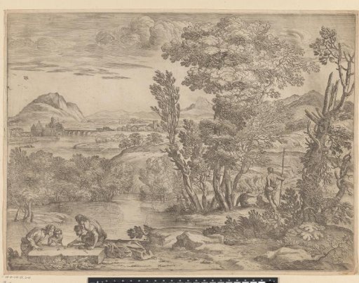 Landscape with Four Gamblers