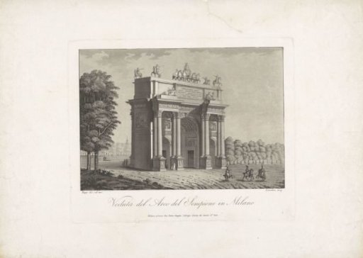 Porta Sempione in Milan