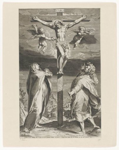 Crucified Christ with Mary and John