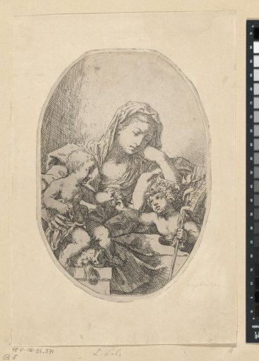 Madonna and Child with the young John the Baptist