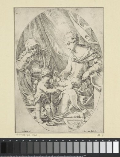 Madonna with the Christ Child, the young John the Baptist and Elizabeth