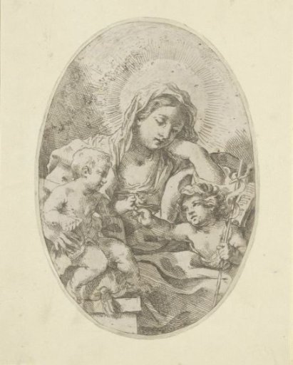 Madonna and Child with the young John the Baptist