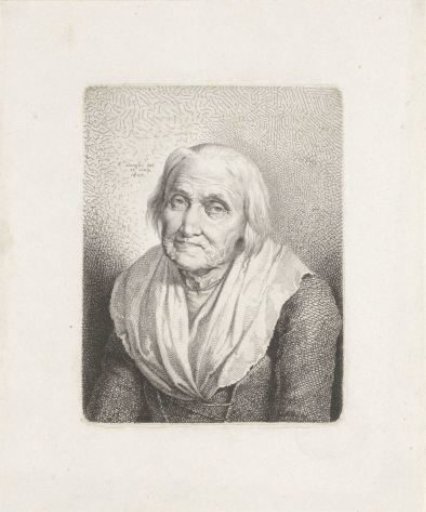 Portrait of an old woman