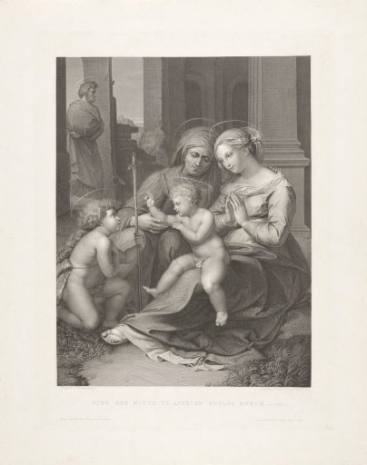 Holy Family with the young John the Baptist and Elizabeth