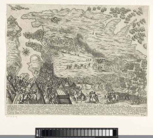 The Turkish army lands on Malta