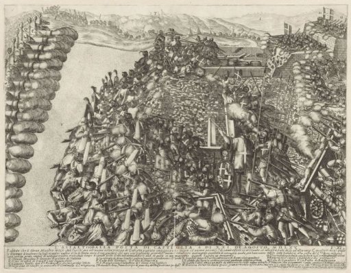 Attack on Castiglia at Malta
