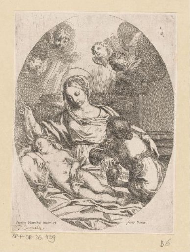 Mary with the Sleeping Child Jesus