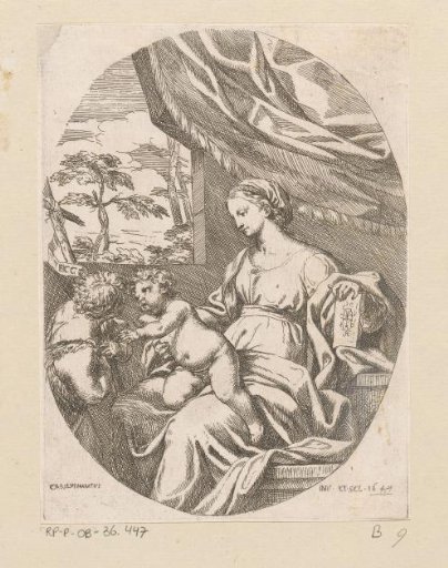 Mary with Child and the Young John the Baptist
