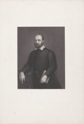Portrait of the poet and painter Giovanni Battista Maganza II