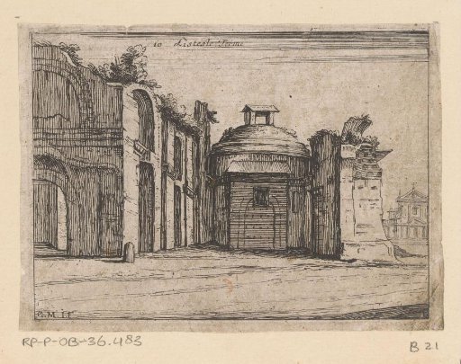 Remains of the Baths of Diocletian in Rome
