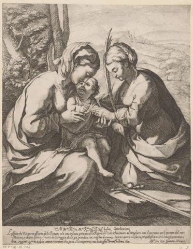 The Mystical Marriage of Saint Catherine