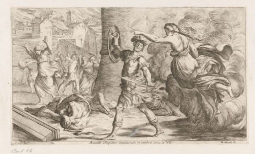 Spirit of Creusa appears to Aeneas