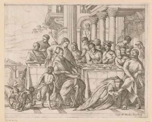 Christ at the Meal in the House of Simon the Pharisee (right sheet)