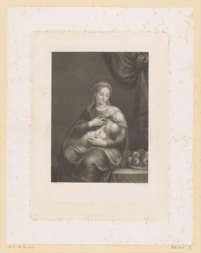 Mary nursing the Christ Child