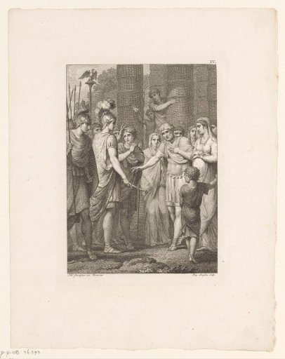 Germanicus speaking with citizens