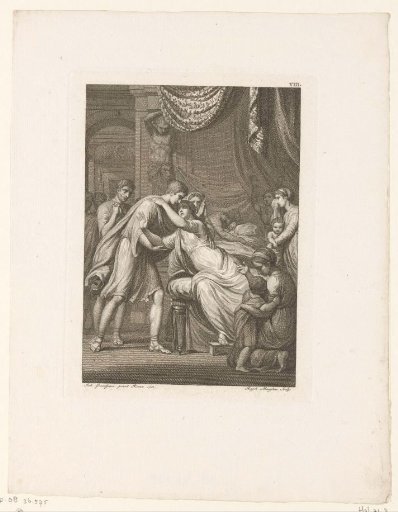 Germanicus taking leave of Agrippina