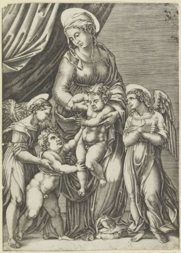 Mary with Child and the Young John the Baptist