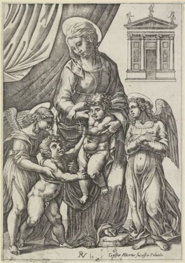 Mary with Child and the Young John the Baptist