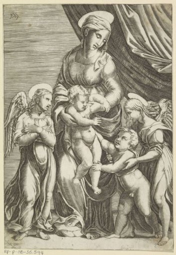 Mary with Child and the Young John the Baptist