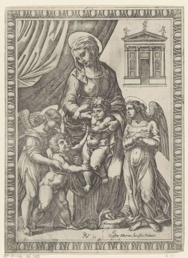 Mary with Child and the Young John the Baptist