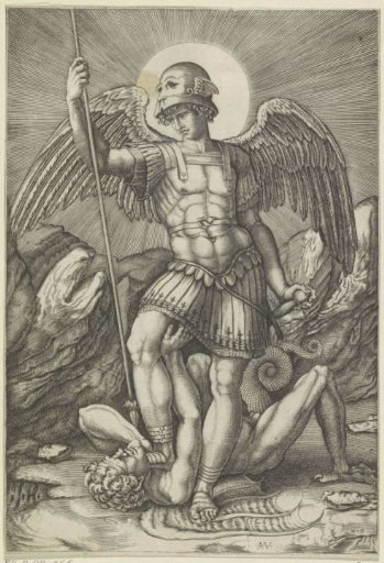 Archangel Michael and the Dragon
