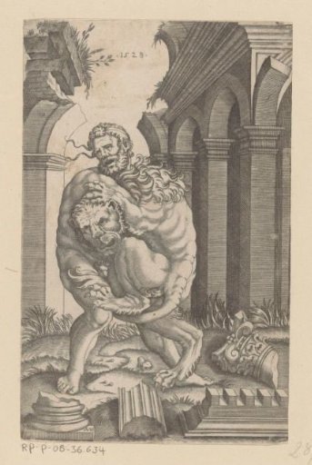 Hercules and the Nemean Lion