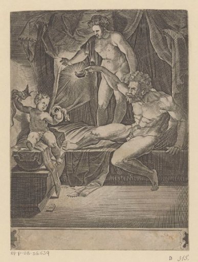 Hercules Kills the Serpents