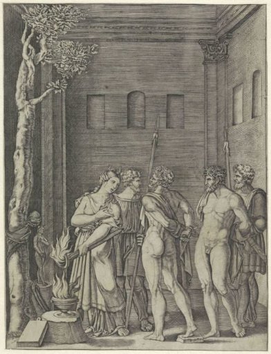 Iphigenia Recognizes Orestes