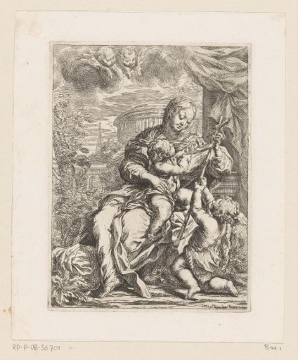Mary with Child and John the Baptist