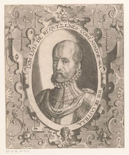 Portrait of Don Luis de Requesens y Zunega, Governor-General of the Netherlands