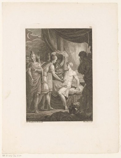 Germanicus is woken at night in the camp