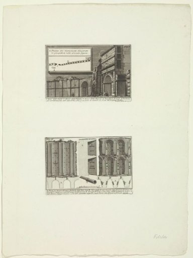 Aurelian Wall with aqueducts and Muro Torto at Rome