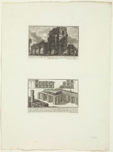 Aqua Antoniniana and waterways of the Baths of Caracalla at Rome