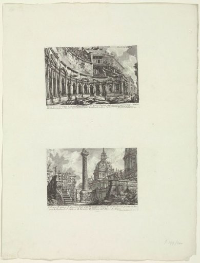 Markets of Trajan and Column of Trajan at Rome