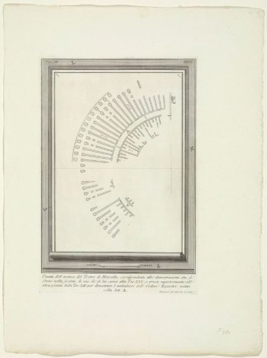 Plan of the Theatre of Marcellus