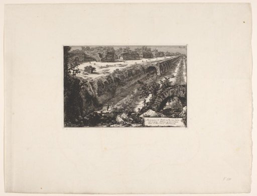 Landscape with buildings in the Alban Hills