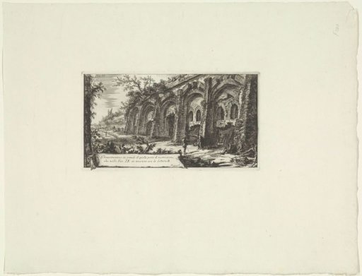 Structure with arches in the Alban Hills