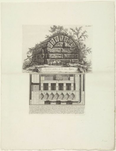 Tomb and an underground heating system