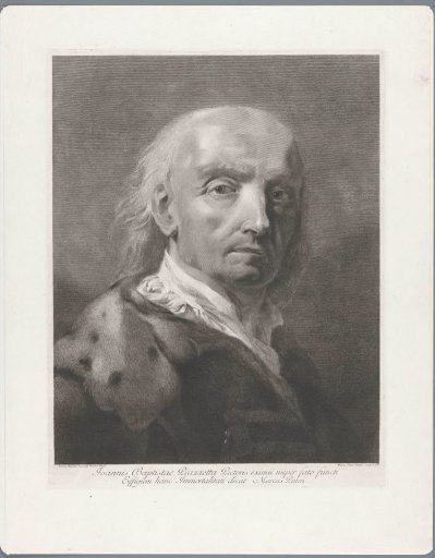 Portrait of the artist Giovanni Battista Piazzetta
