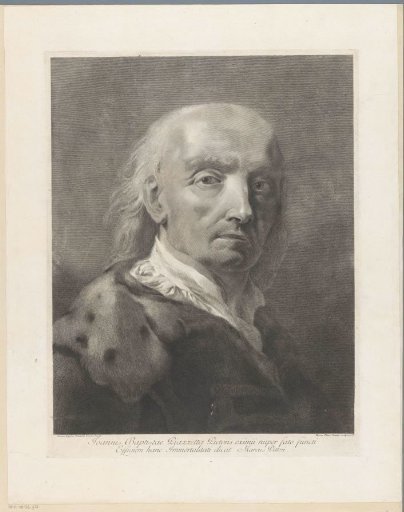 Portrait of the artist Giovanni Battista Piazzetta