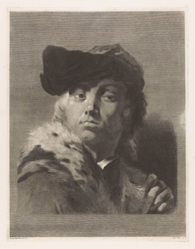 Portrait of the artist Giovanni Battista Piazzetta