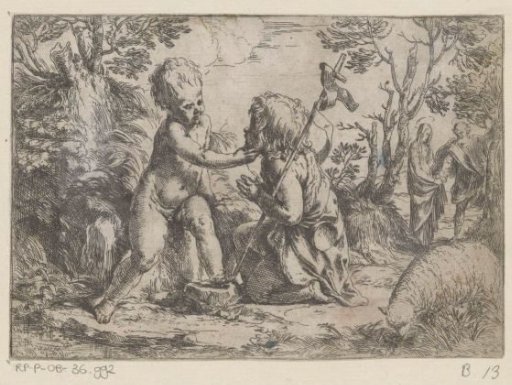 The Christ Child and the young John the Baptist