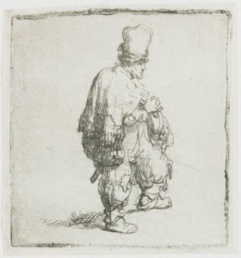 Hurdy-gurdy player